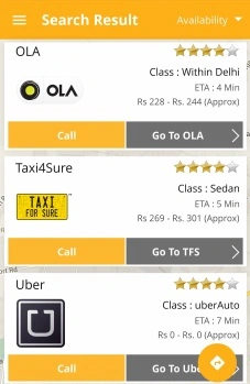 radio taxi booking